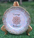 Vintage Pothead Milk Glass
